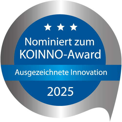 Nominiert zum KOINNO-Award 2025