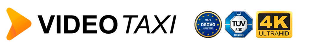 Video.Taxi - GDPR-compliant livestreaming and video hosting for companies and public authorities Logo